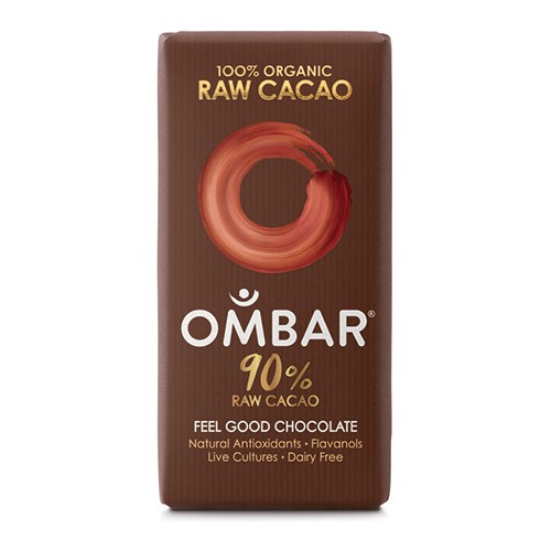 90% Chokolade økologisk   35 Gram     fra Ombar