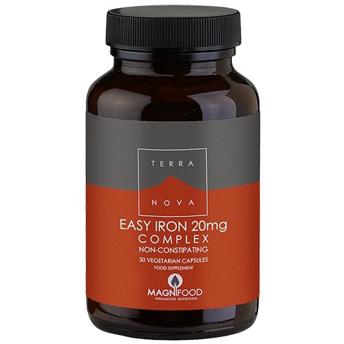 Easy Iron 20 Mg   50 Kapsler     fra Terranova