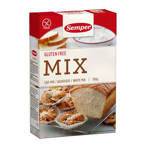 Brødmix Glutenfri   500 Gram     fra Semper