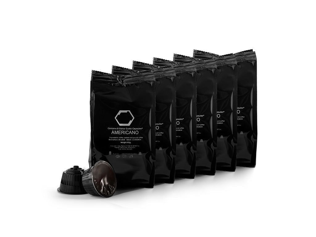 Americano     192 Kapsler fra Onyxcookware Eu