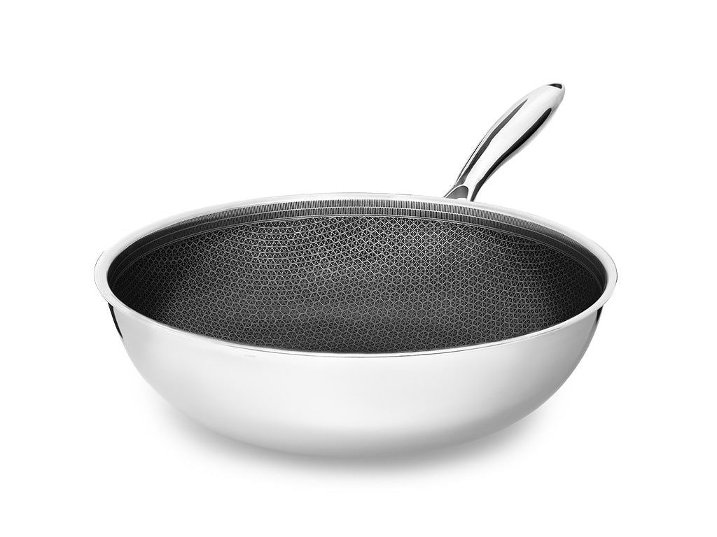30 Cm Wok Pande (5l) | Unik Og Innovativ | Onyxcookware fra Onyx Cookware - Frying Pans