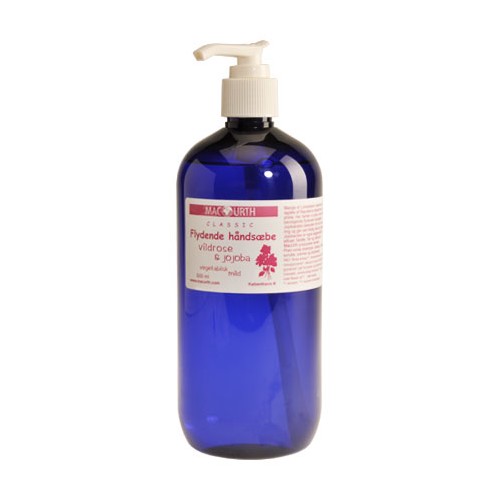Håndsæbe Flydende Rose Med Jojoba   500 Ml     fra Macurth
