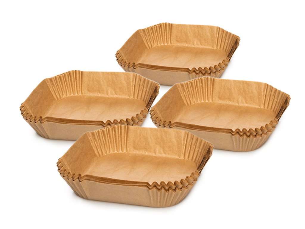 Airfryer Bagepapir 23x23 Cm     200 Stk fra Onyx Cookware - Airfryer