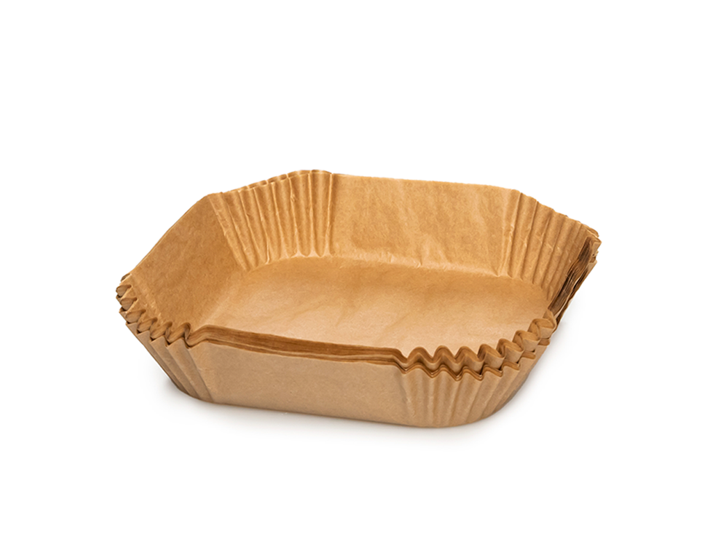 Airfryer Bagepapir 23x23 Cm     50 Stk fra Onyx Cookware - Airfryer