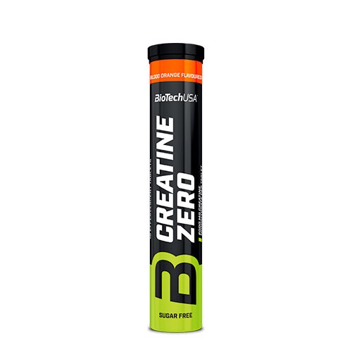 Creatine Zero Brusetablet M. Blodappelsin Smag   18 Tabletter fra Biotechusa