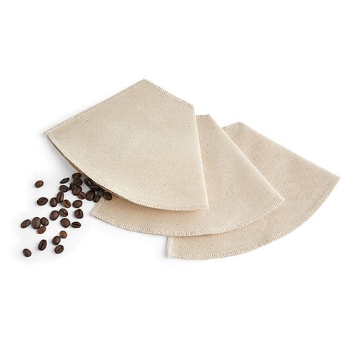 Genanvendeligt Kaffefilter, økologisk Bomuld   3 Stk. Str 2   1 Pakke     fra Cocoon