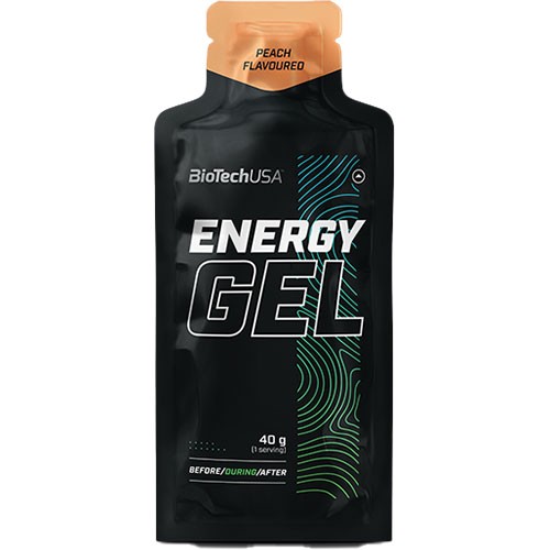 Energy Gel Peach   40 Gram fra Biotechusa