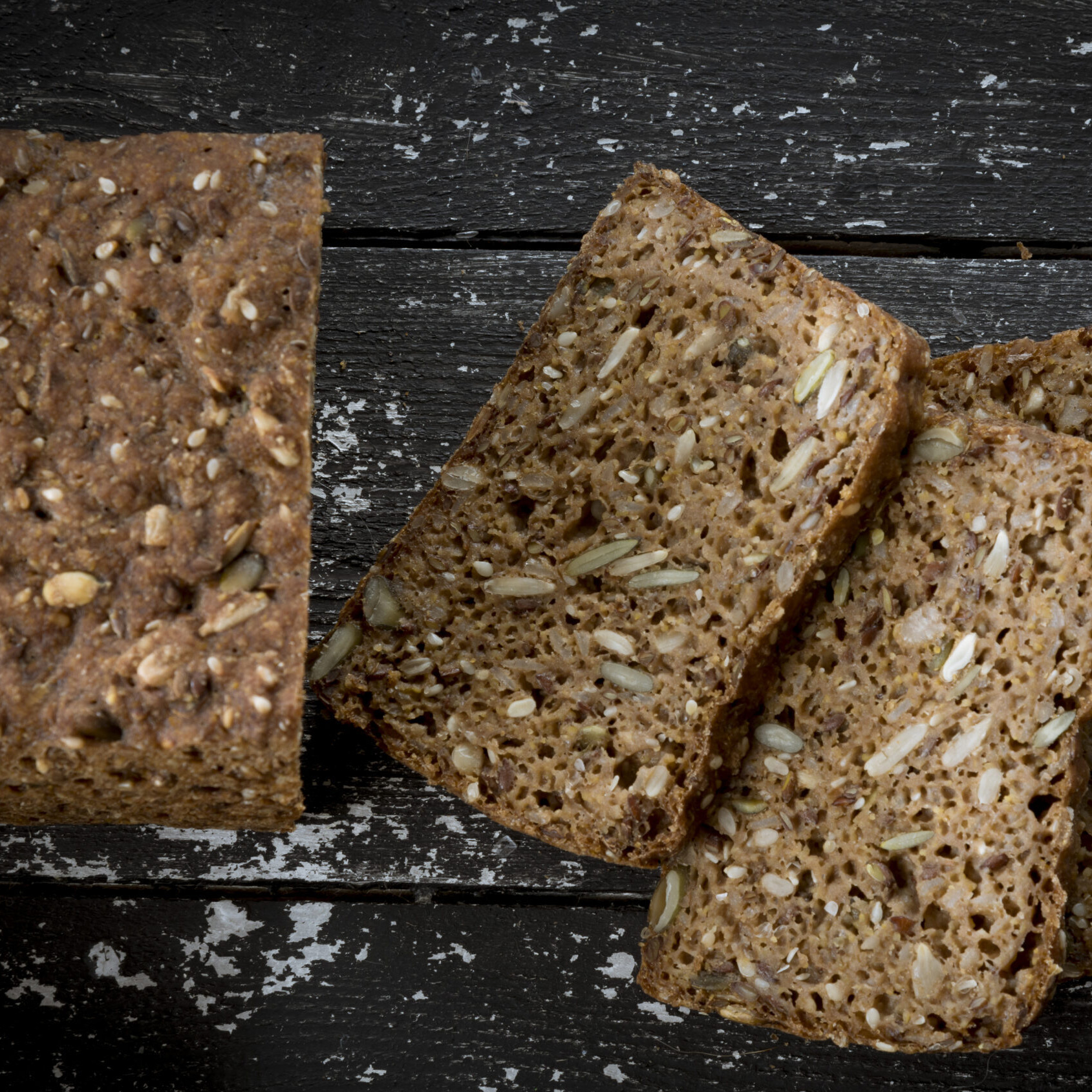 Mørkt Kernebrød I Skiver, Varmefast Folie, Glutenfri, Laktosefri Og økologisk, 10x2 Stk fra Bladt Glutenfri Bageri|my Glutenfree Bakery