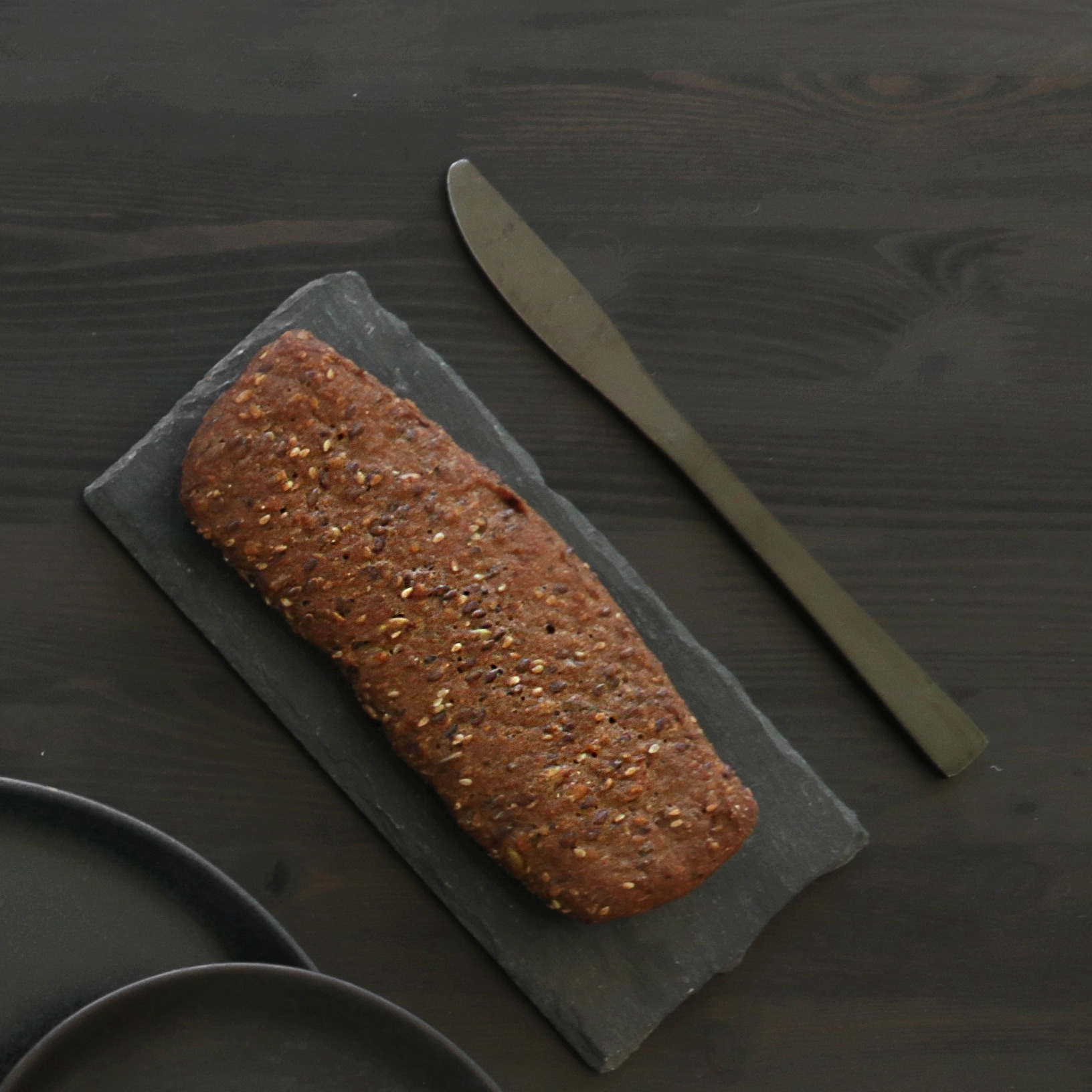 Mørk Sandwichbrød, Varmefast Folie, Glutenfri, Laktosefri Og økologisk 8x1 Stk fra Bladt Glutenfri Bageri|my Glutenfree Bakery