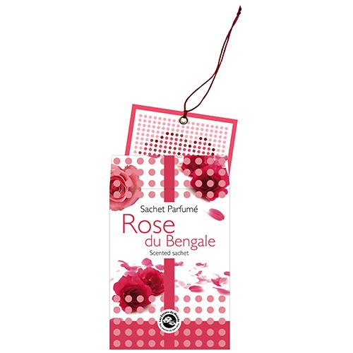 Duft Sachet Bengalsk Rose   1 Styk   Florisens fra Aromandise